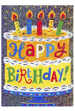 Playhouse Card - Happy Birthday - Foil Birthday Cake