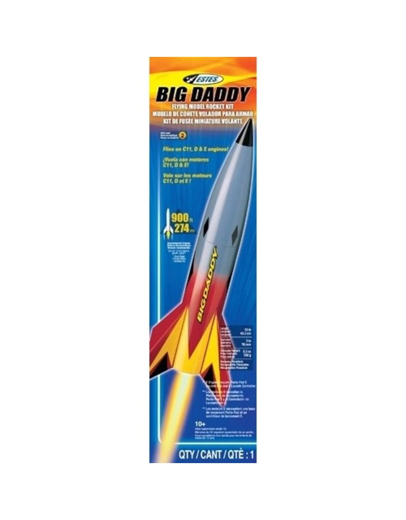 Estes Rockets Hobby Estes Model Rocket Big Daddy