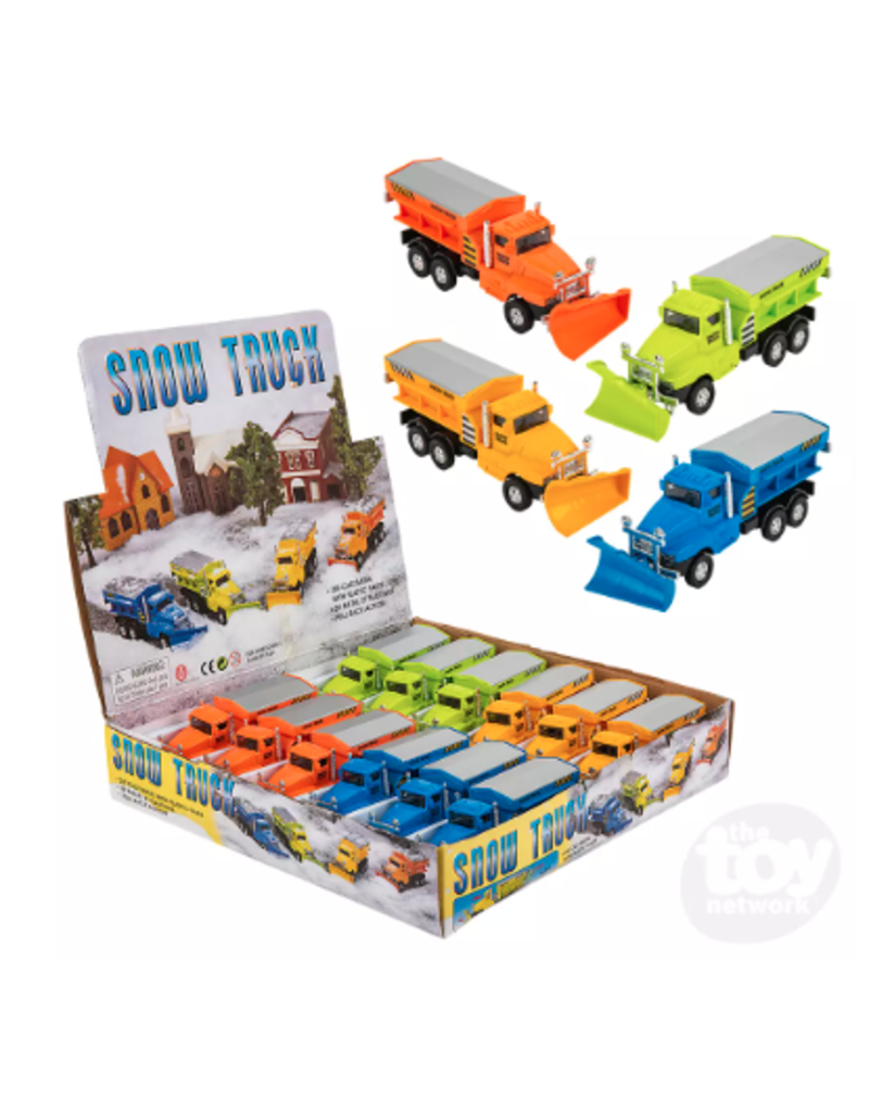 The toy network DieCast Pull Back Snow Plow (Colors Vary; Sold