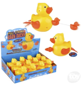 The toy network Novelty Pull-String Baby Ducky (Sold Individually)