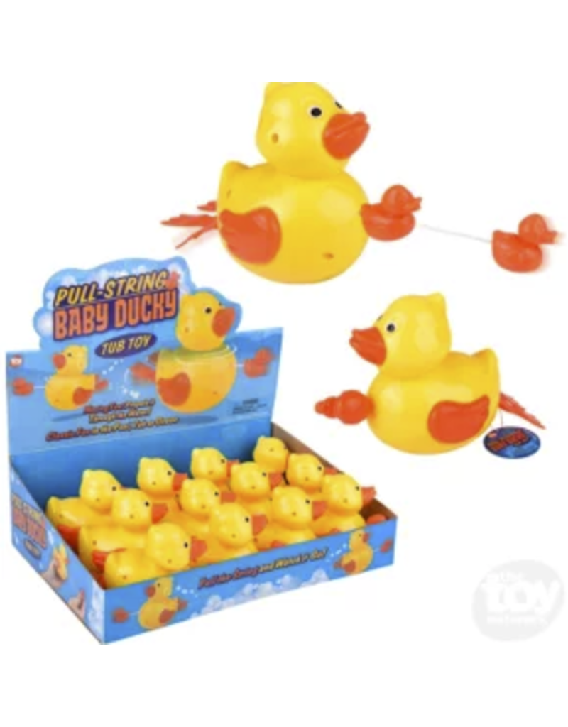 The toy network Novelty Pull-String Baby Ducky (Sold Individually)