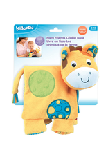 Kidoozie Baby Crinkle Book - Farm Friends