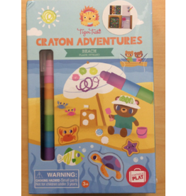 Tiger Tribe Artistic Tiger Tribe Crayon Adventures - Beach