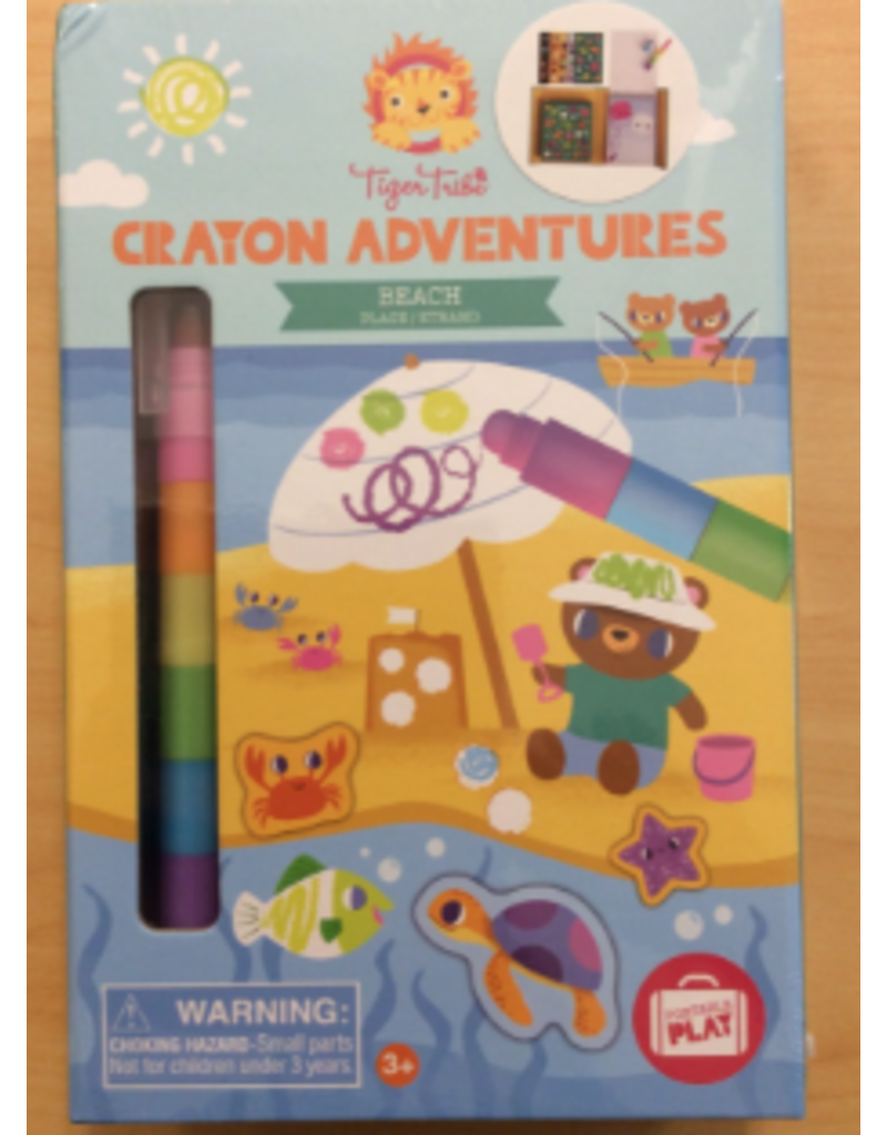Tiger Tribe Artistic Tiger Tribe Crayon Adventures - Beach