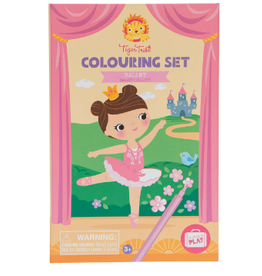 Tiger Tribe Artistic Tiger Tribe Colouring Set - Ballet
