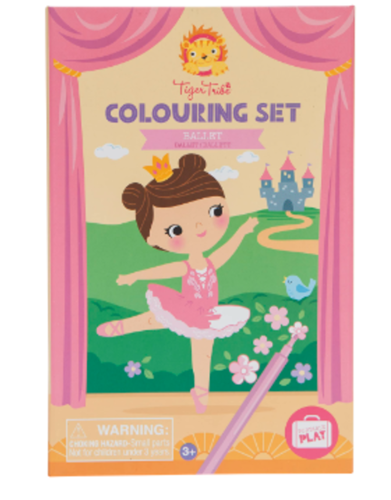 Tiger Tribe Artistic Tiger Tribe Colouring Set - Ballet