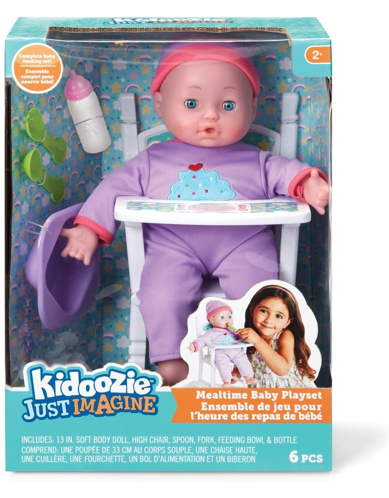 Kidoozie Doll Mealtime Baby Playset