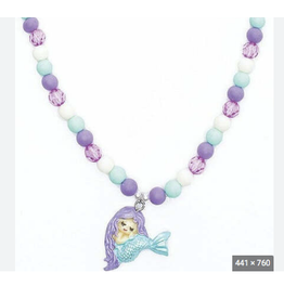 Creative Education (Great Pretenders) Matte Mermaid Necklace (Assorted Colors)