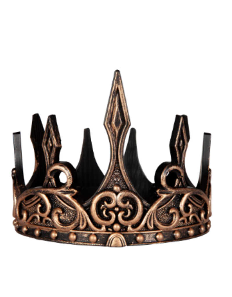 Creative Education (Great Pretenders) Costume Accessories Medieval Crown, Gold/Black