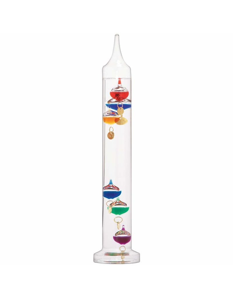 Heebie Jeebies Gadget Galileo's Thermometer (28cm or 11" Tall)