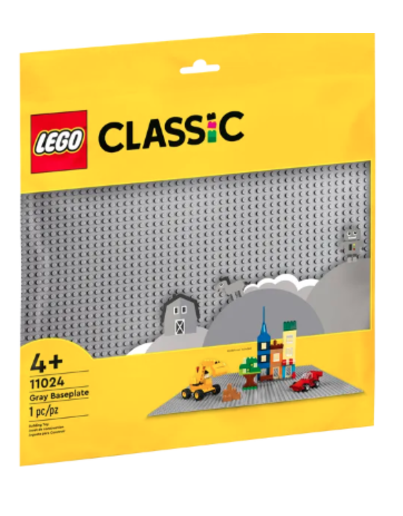 LEGO LEGO Grey Baseplate