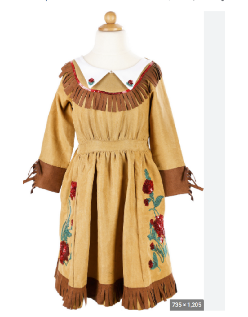 Creative Education (Great Pretenders) Costume Wild West Annie Dress (Size 5 - 6  )