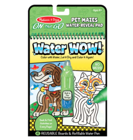 Melissa & Doug Art Supplies On-the-Go Water Wow Pet Mazes