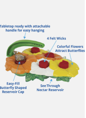 Craft Kit Butterfly Feeder