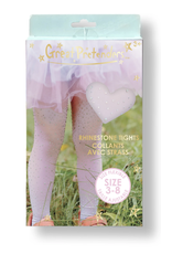 Creative Education (Great Pretenders) Rhinestone tights ombre lilac/pink/blue