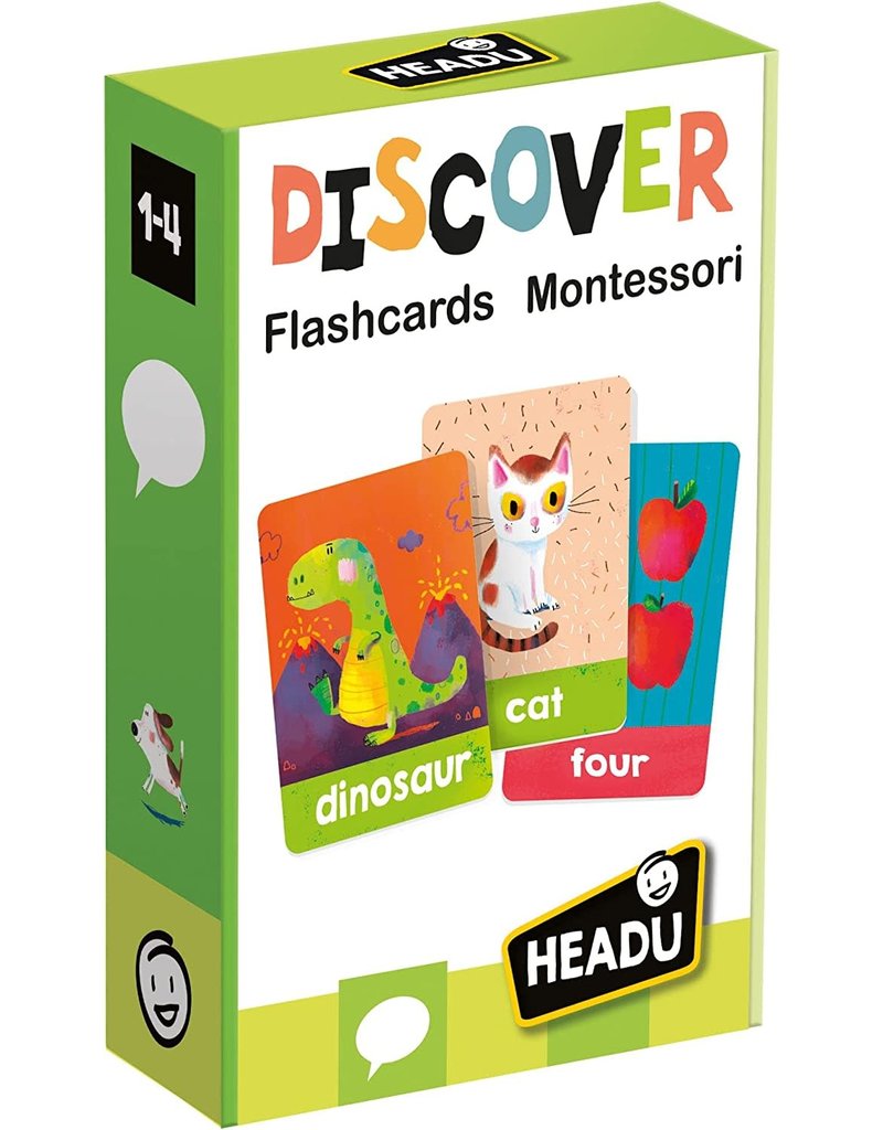 Headu Educational Flashcards Discover Montessori