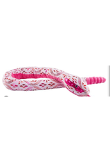 Wild Republic Plush Snake  Foilkins Pink Blossom