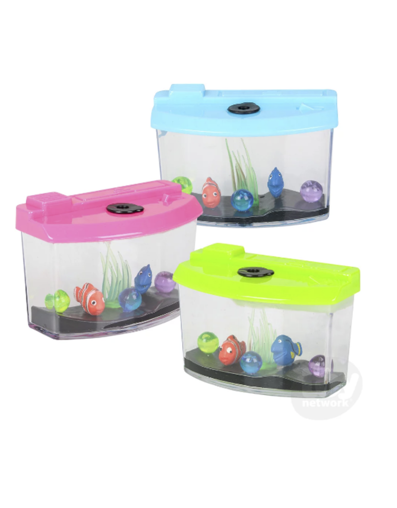 The toy network Novelty Mini Growing Aquarium  (Sold Individually; Assorted Colors)