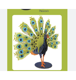 Fridolin Craft 3D Paper Model Pfau Peacock