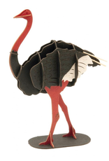 Fridolin Craft 3D Paper Model Ostrich