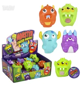 The toy network Stretchy Monster Finger Puppets