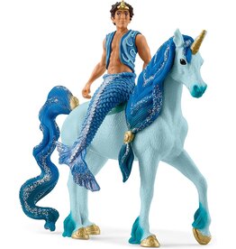 Schleich Schleich Bayala Mermaid Aryon on Unicorn