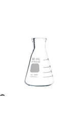 Supertek Scientific Scientific Labware Glass Erlenmeyer Flask 50 mL