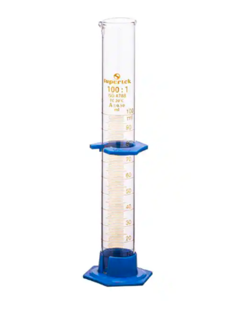 Supertek Scientific Measuring Cylinder With Detachable Base And Collar supertek-scientific-measuring-cylinder-with-detachable-base-and-collar