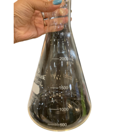 Bomex Scientific Labware Glass Erlenmeyer Flask 2000 mL