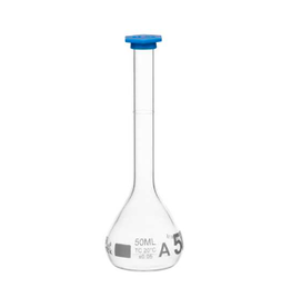 Supertek Scientific Scientific Labware Volumetric Flask with Snap Cap 50 mL