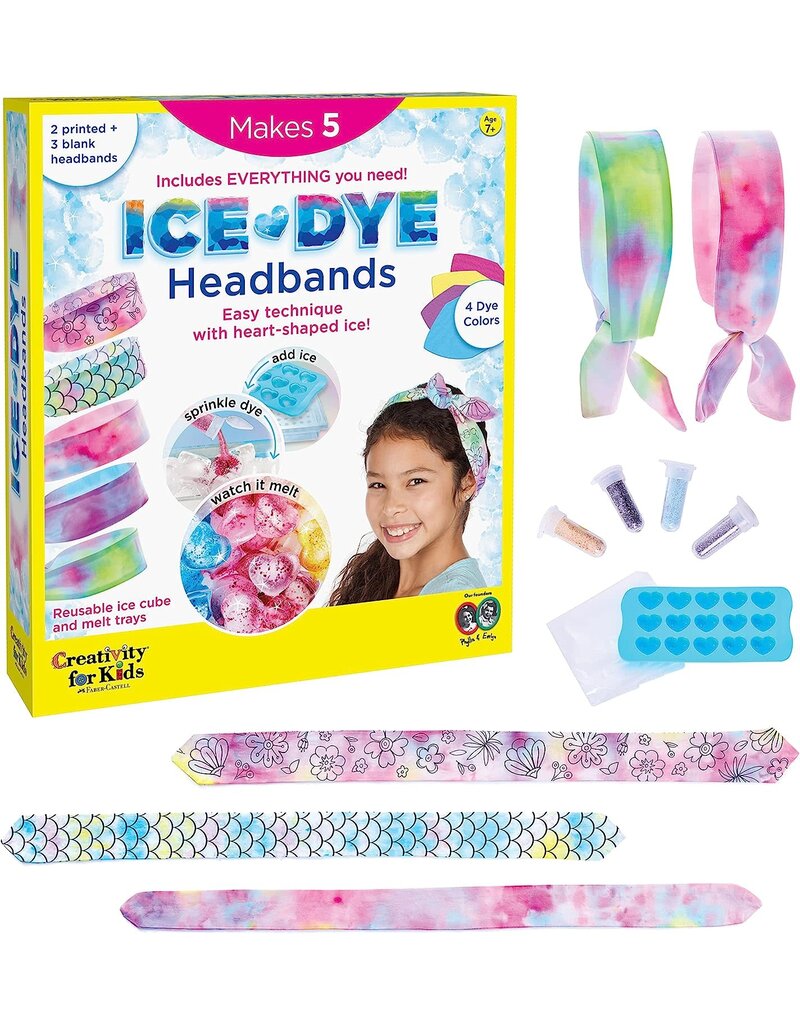 Faber-Castell Craft Kit Ice-Dye Headbands