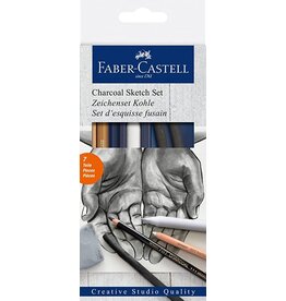 Faber-Castell Art Supplies Charcoal Sketch Set