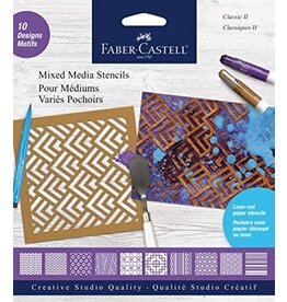 Faber-Castell Art Supplies Classic Mixed Media Stencils