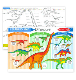 Melissa & Doug Learning Mat Dinosaurs