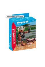 Playmobil Playmobil SpecialPLUS Researcher with Young Caiman
