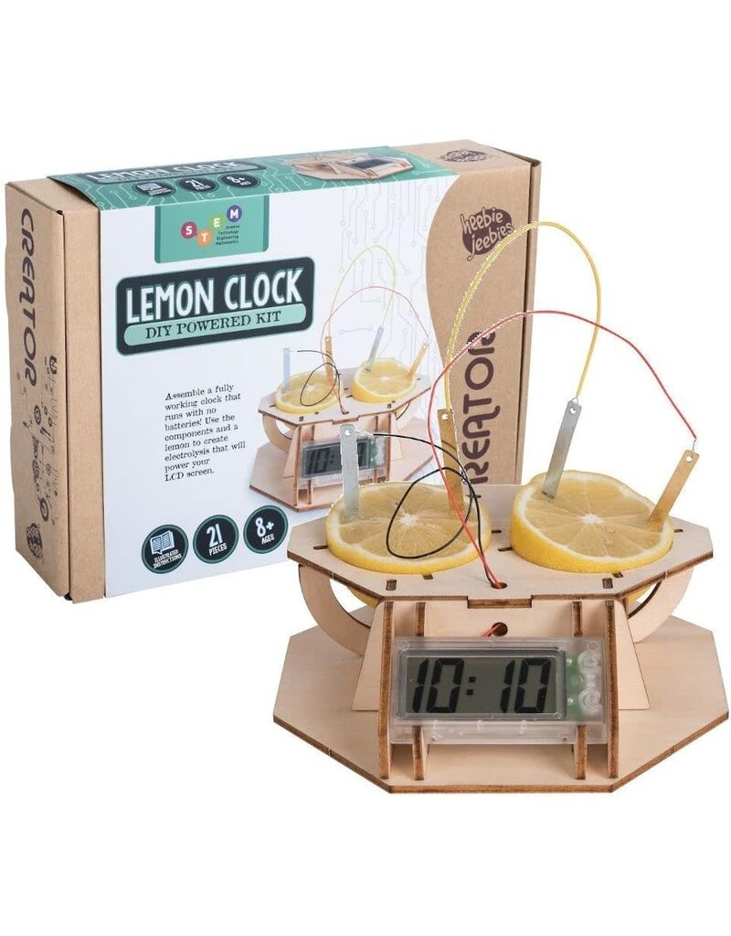 Heebie Jeebies Lemon Clock