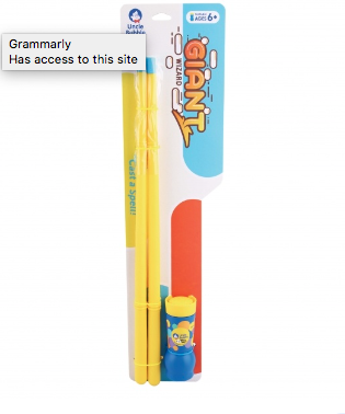 Outdoor Uncle Bubble Giant Wizard Wand (Small; Ages 6+)