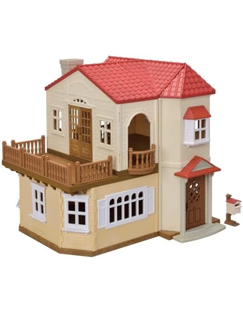 Calico Critters Calico Critters Red Roof Country Home with Secret Attic Playroom