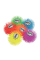 US Toys Novelty Flashing Superhero Puffer Ball (Colors Vary; Sold Individually)