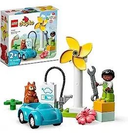 LEGO LEGO Duplo Wind Turbine and Electric Car