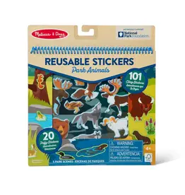Melissa & Doug Art Supplies National Parks Reusable Stickers – Park Animals
