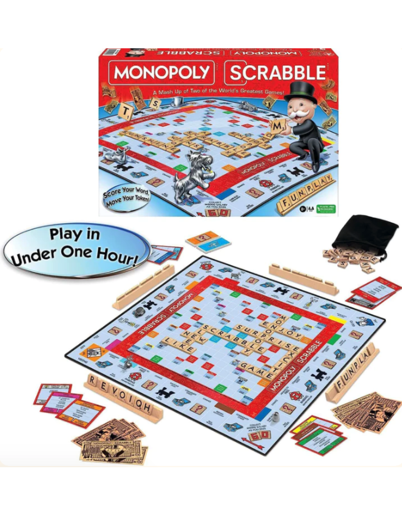 Winning Moves Game Monopoly Scrabble