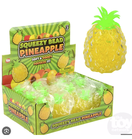 The toy network Novelty Squeezy Bead Pineapple (3.75"; Sold Individually)