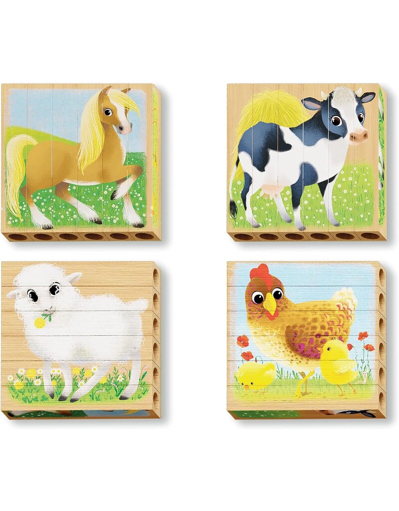 Quercetti Puzzle Quercetti Four Puzzle Farm Animals (Ages 2+)