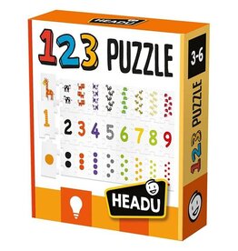 Headu Educational Headu: 123 puzzle 27 pieces (ages 3-6)