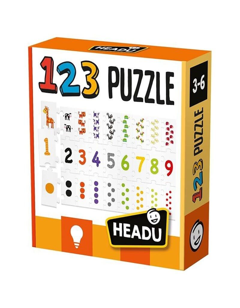Headu Educational Headu: 123 puzzle 27 pieces (ages 3-6)