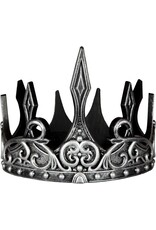 Creative Education (Great Pretenders) Costume Accessories Medieval Crown, Silver/Black