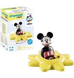 Playmobil Playmobil 1.2.3 & Disney: Mickey's Spinning Sun with Rattle Feature