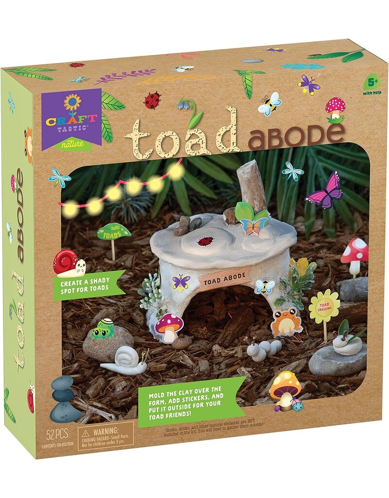 Playmonster Craft-tastic Nature Toad Abode Kit