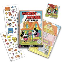 Playmonster Art Supplies Sticker Book Mickey Mouse Play House